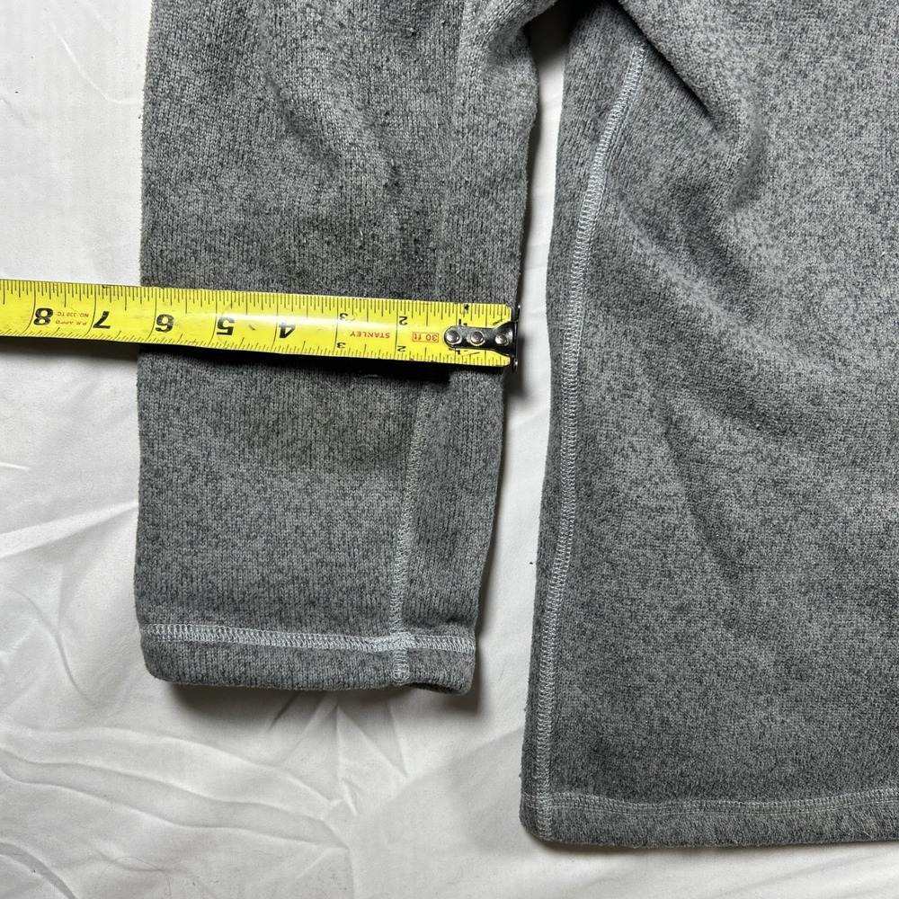 The North Face Pullover Sweater Men's XXL Gray 1/2 Zip Soft Fleece Lined Outdoor - Picture 6 of 11